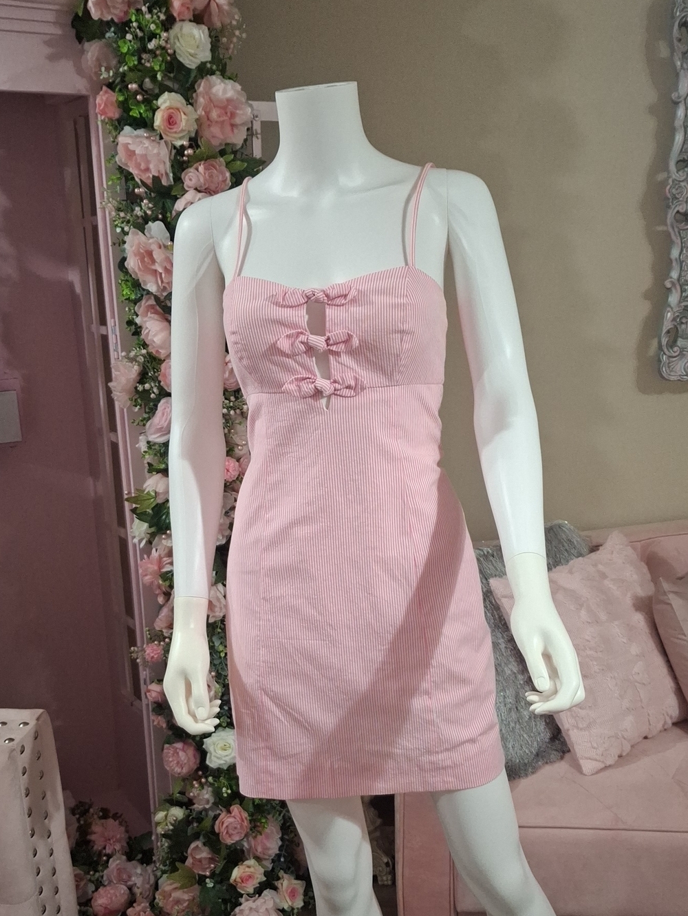 Lilly Pulitzer Light Pink Striped Dress